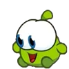 Стикер 14 Nibble Nom Emoji