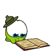 Стикер 7 Nibble Nom Emoji