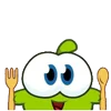 Стикер 29 Nibble Nom Emoji