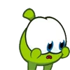 Стикер 23 Nibble Nom Emoji