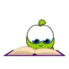 Стикер 43 Nibble Nom Emoji