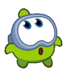 Стикер 36 Nibble Nom Emoji