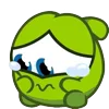 Стикер 3 Nibble Nom Emoji