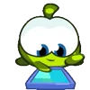 Стикер 5 Nibble Nom Emoji