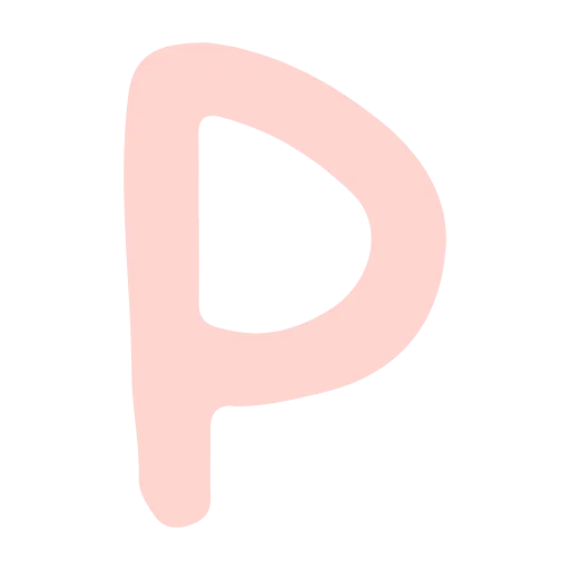 🦞 Эмодзи «Нежно-розовые и фиолетовые буквы» для Telegram
