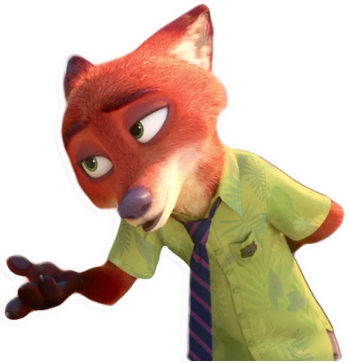 😗 Стикер «NickWilde» для Telegram