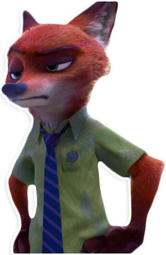 😒 Стикер «NickWilde» для Telegram