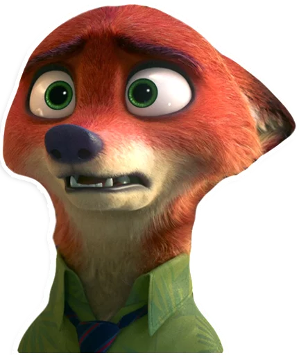 😨 Стикер «NickWilde» для Telegram