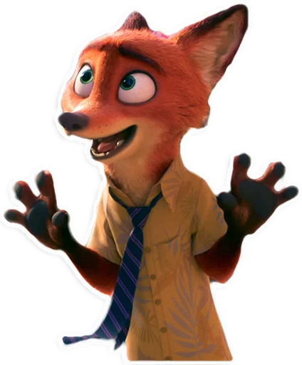 😄 Стикер «NickWilde» для Telegram