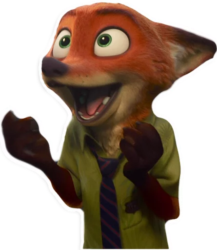 😃 Стикер «NickWilde» для Telegram