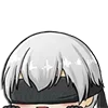 Стикер 15 😒 Набор эмоджи по игре «NieR Automata»