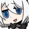 Стикер 41 😒 Набор эмоджи по игре «NieR Automata»