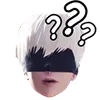 Стикер 34 😒 Набор эмоджи по игре «NieR Automata»