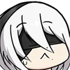 Стикер 3 😒 Набор эмоджи по игре «NieR Automata»
