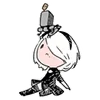 Стикер 31 😒 Набор эмоджи по игре «NieR Automata»