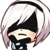 Стикер 29 😒 Набор эмоджи по игре «NieR Automata»