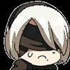 😓 Эмодзи «2B from NieRAutomata» для Telegram