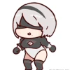 🪑 Эмодзи «2B from NieRAutomata» для Telegram