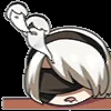 🛏 Эмодзи «2B from NieRAutomata» для Telegram