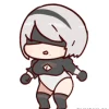 🪑 Эмодзи «2B from NieRAutomata» для Telegram