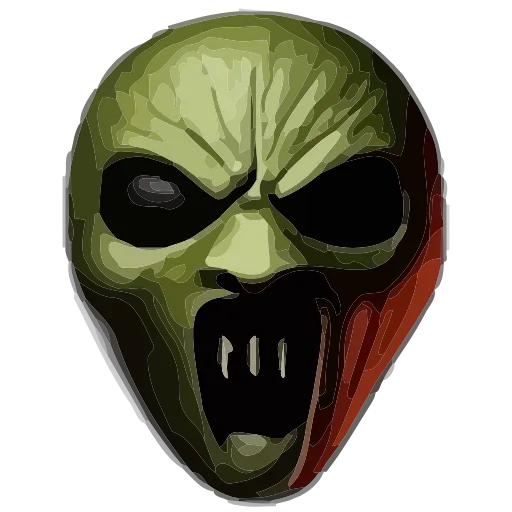 Стикер 34 💀 Набор эмоджи с криповыми рожицами в HD качестве