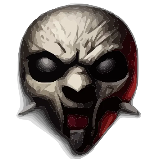 Стикер 26 💀 Набор эмоджи с криповыми рожицами в HD качестве