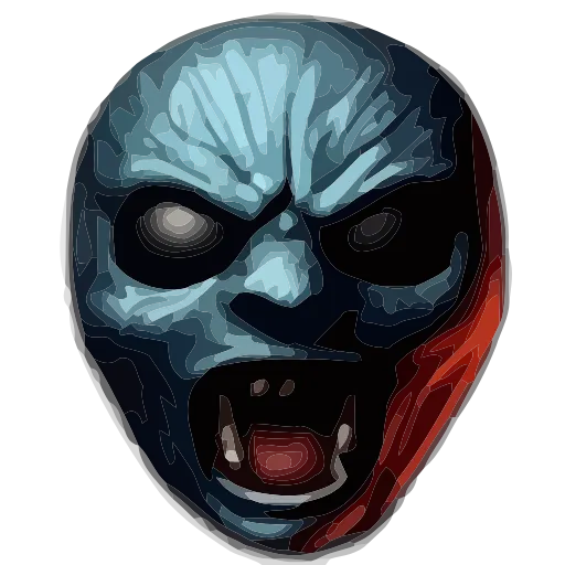 Стикер 39 💀 Набор эмоджи с криповыми рожицами в HD качестве