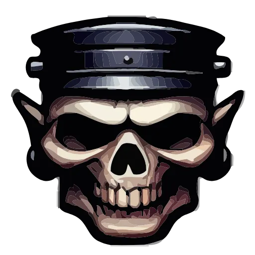 Стикер 9 💀 Набор эмоджи с криповыми рожицами в HD качестве