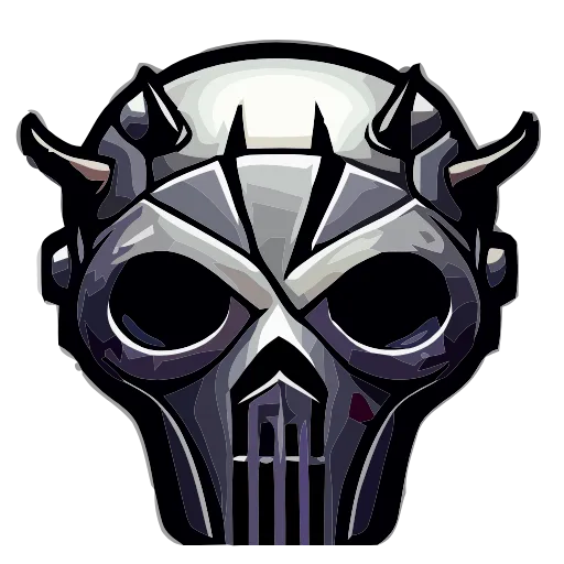 Стикер 3 💀 Набор эмоджи с криповыми рожицами в HD качестве
