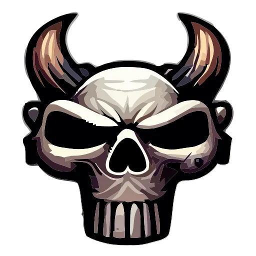 Стикер 2 💀 Набор эмоджи с криповыми рожицами в HD качестве