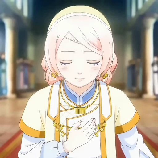 😌 Стикер «Hoshifuru Oukoku no Nina» для Telegram