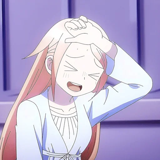 😅 Стикер «Hoshifuru Oukoku no Nina» для Telegram