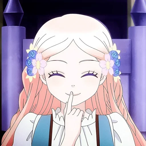 😘 Стикер «Hoshifuru Oukoku no Nina» для Telegram