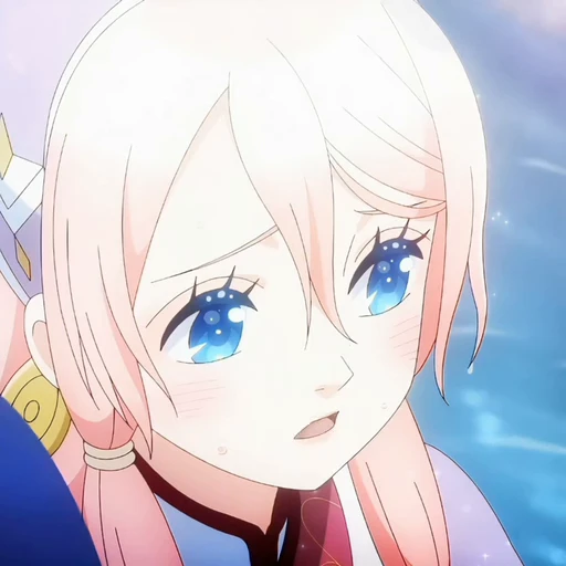 😔 Стикер «Hoshifuru Oukoku no Nina» для Telegram