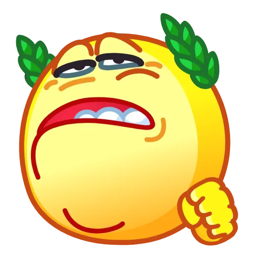 Стикер 33 Ninny Emoji