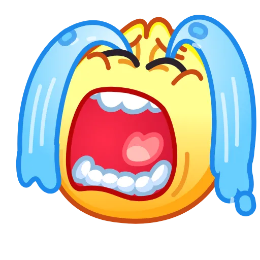 Стикер 3 Ninny Emoji -