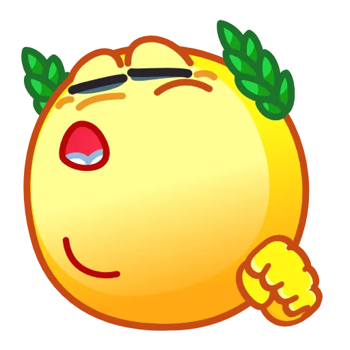 Стикер 9 Ninny Emoji -