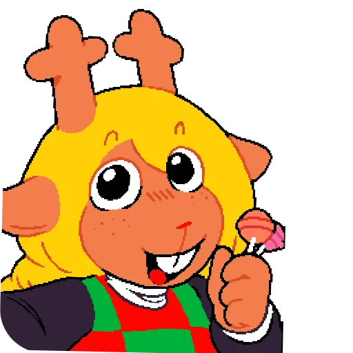🍭 Стикер «Noelle Holiday» для Telegram