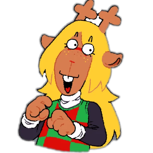 😛 Стикер «Noelle Holiday» для Telegram