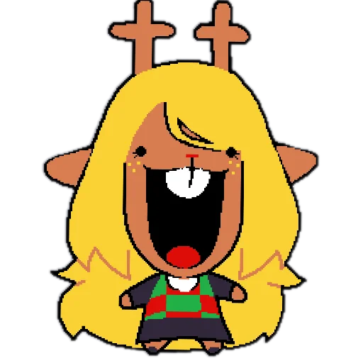 😝 Стикер «Noelle Holiday» для Telegram