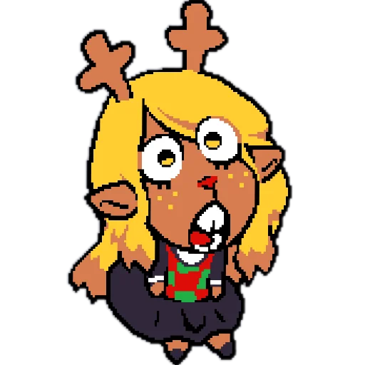 🤯 Стикер «Noelle Holiday» для Telegram
