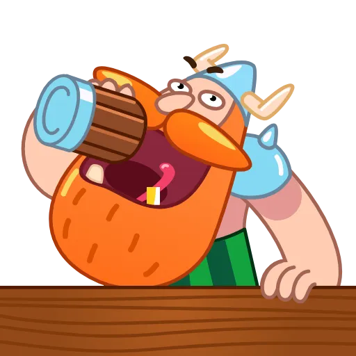 🍺 Стикер «Tormund the Nomad» для Telegram