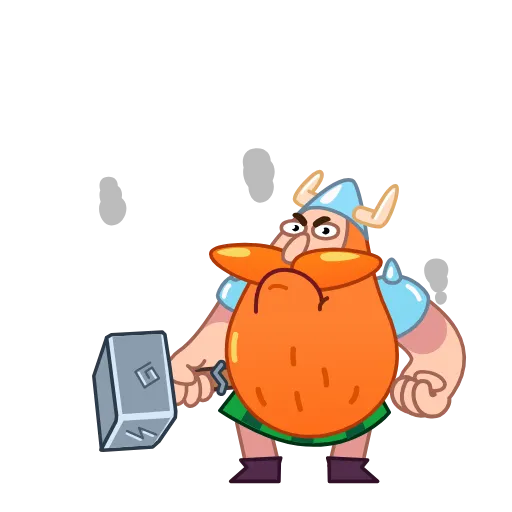 😡 Стикер «Tormund the Nomad» для Telegram