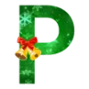 🎄 Эмодзи «Новогодние буквы и значки» для Telegram