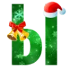 🎄 Эмодзи «Новогодние буквы и значки» для Telegram