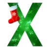 🎄 Эмодзи «Новогодние буквы и значки» для Telegram