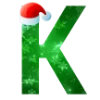 🎄 Эмодзи «Новогодние буквы и значки» для Telegram