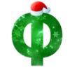 🎄 Эмодзи «Новогодние буквы и значки» для Telegram