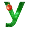 🎄 Эмодзи «Новогодние буквы и значки» для Telegram