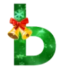 🎄 Эмодзи «Новогодние буквы и значки» для Telegram